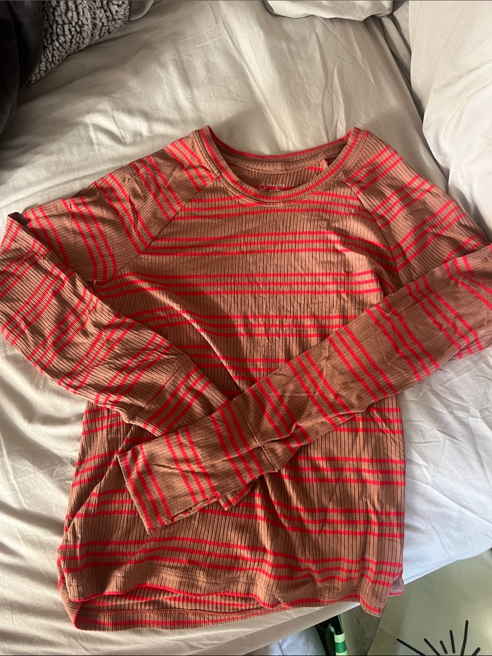 NWT Offline by Aerie Long Sleeve Stripped Top